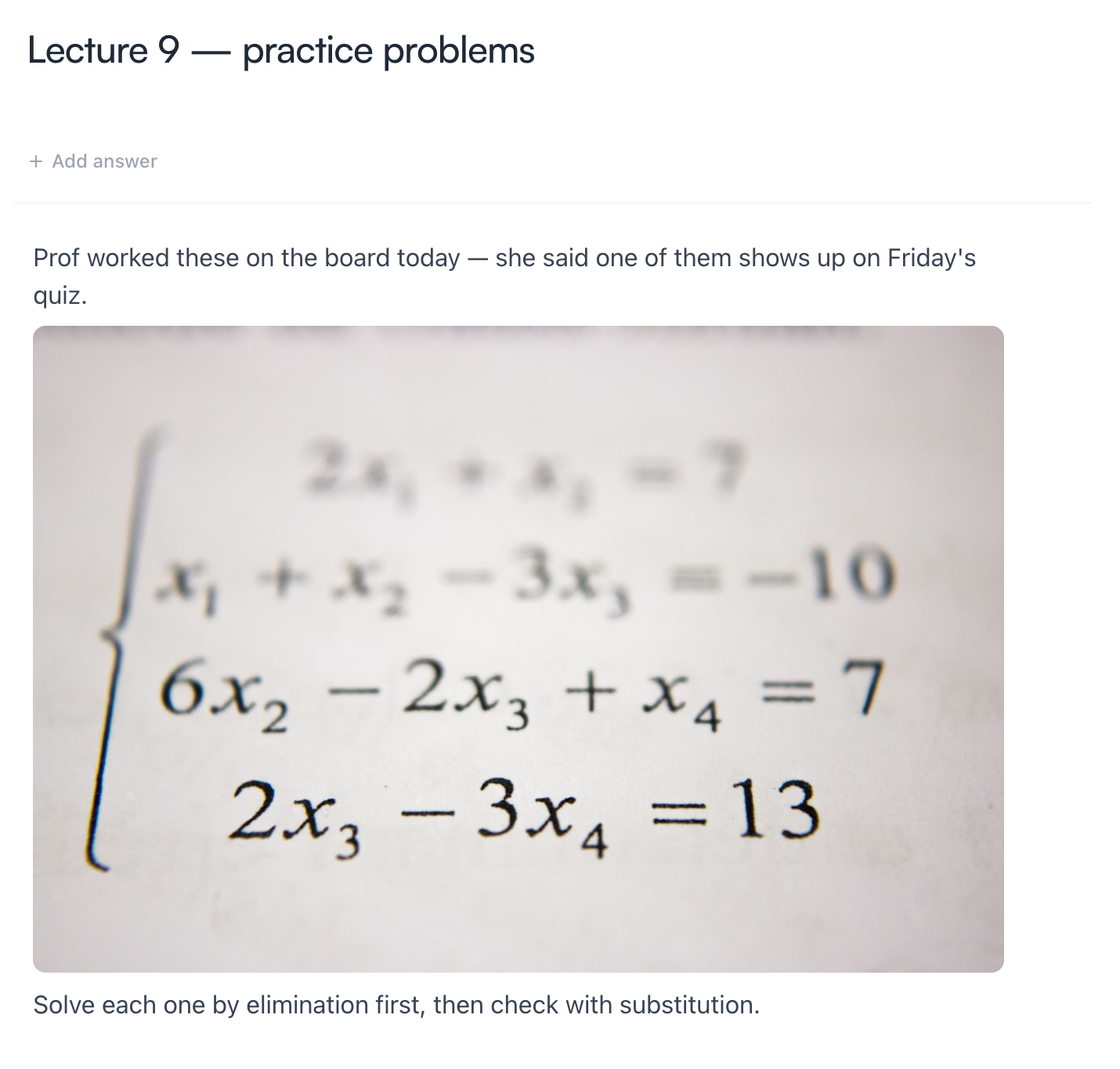 The same note a moment later — the photo placed inline, mid-note, right where the cursor was