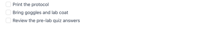 Clicking the Turn into task button at the end of a square to-do's line, turning its checkbox round